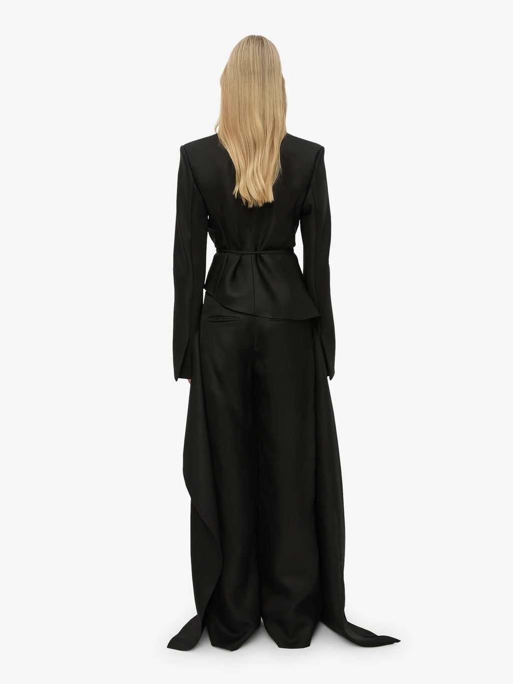 RELEASED TOWEL TROUSER BLACK
