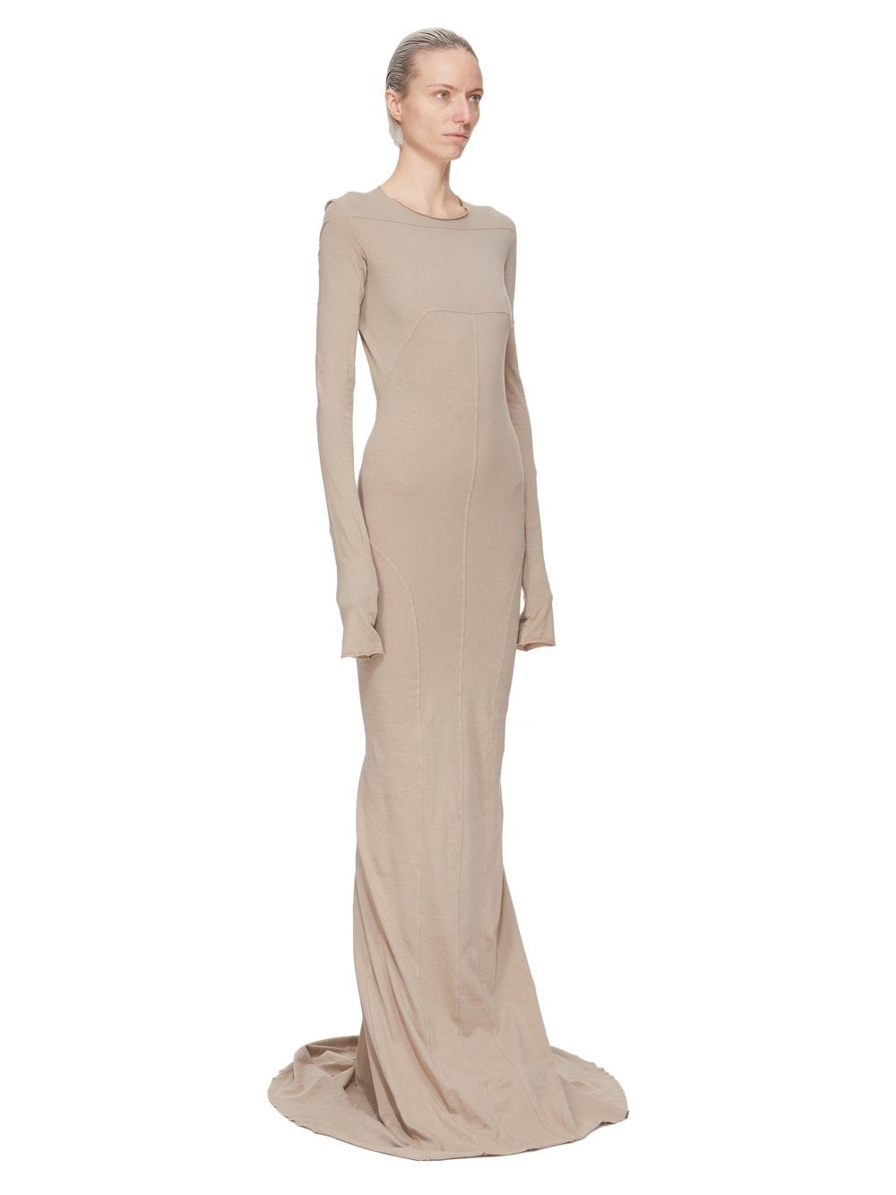 SIMPLE EDFU GOWN DIRTY PEARL