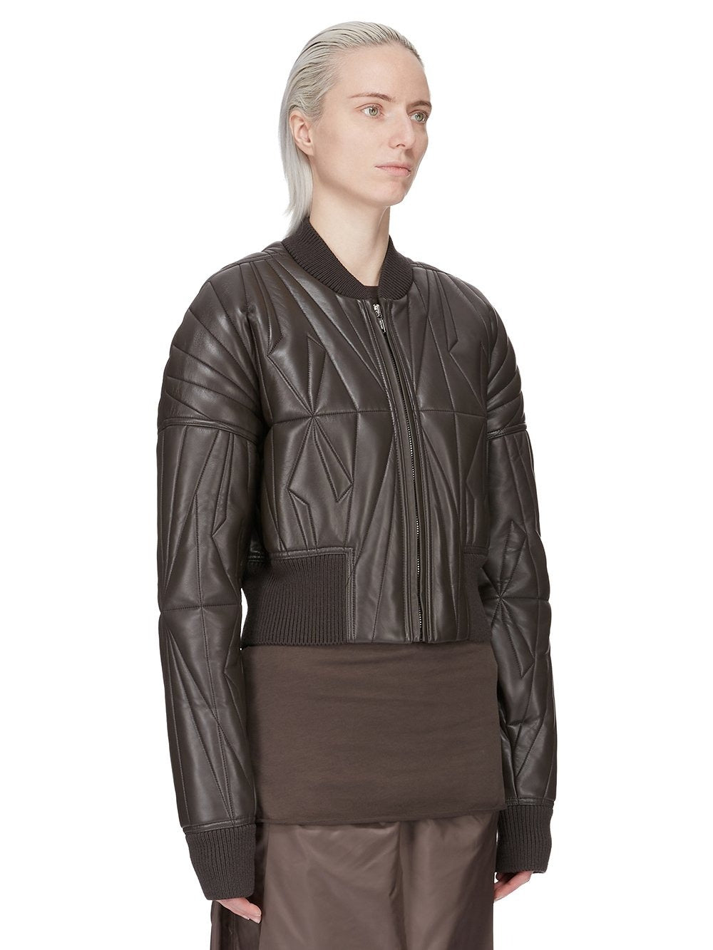 GEOCAMO CROPPED JACKET DARK DUST