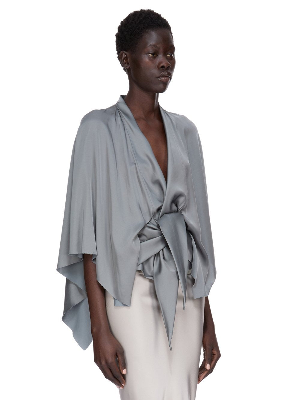 HALF MOON TOP WASHED INDIGO