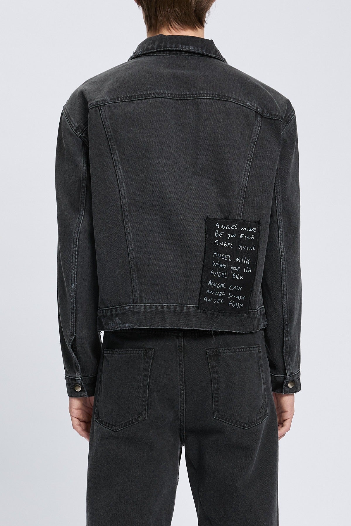 RAF 5-POCKETS STANDARD BLOUSON WITH PRINTED PATCHES FADED GREY