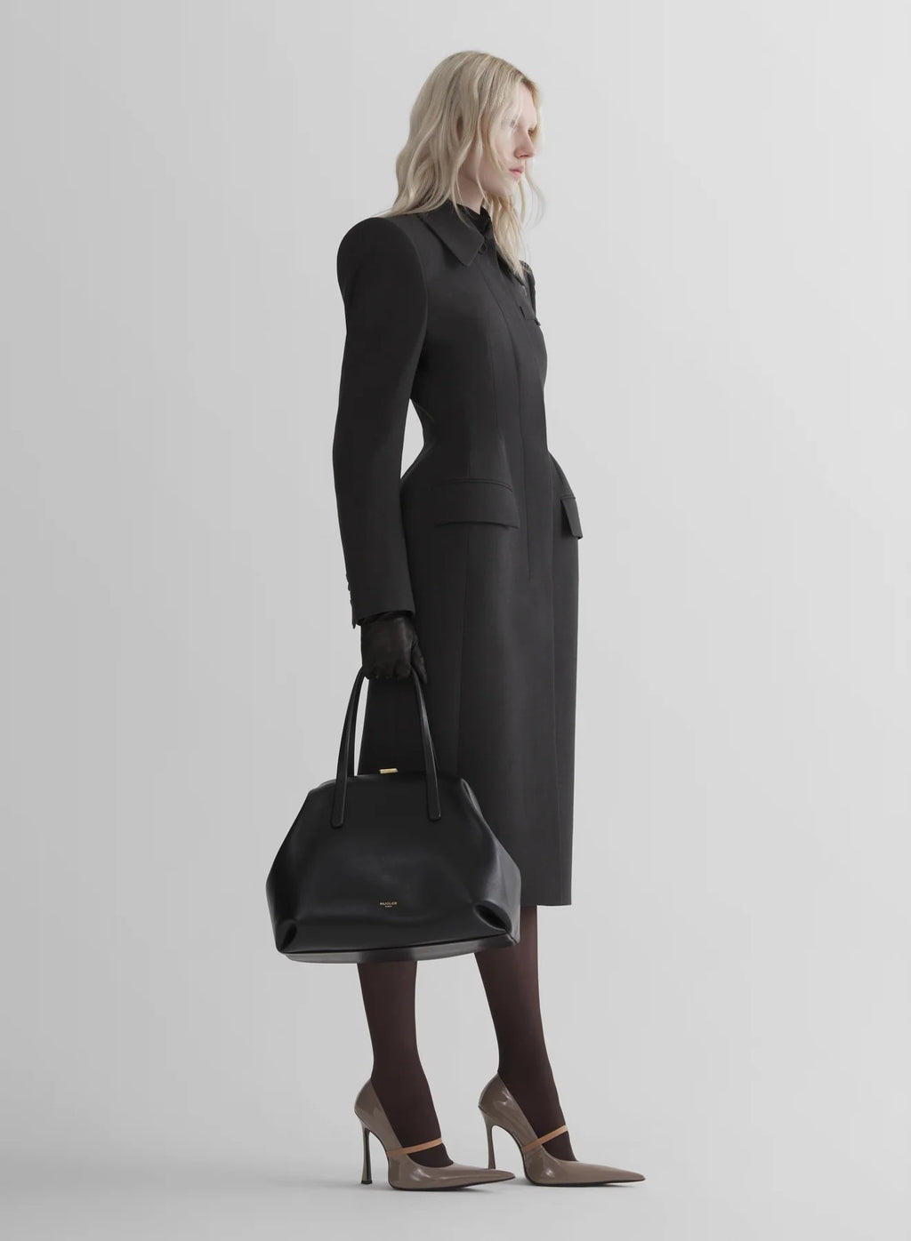 HOURGLASS COAT ANTHRACITE