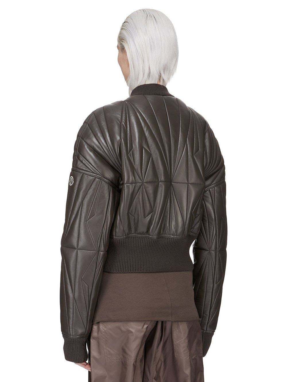 GEOCAMO CROPPED JACKET DARK DUST