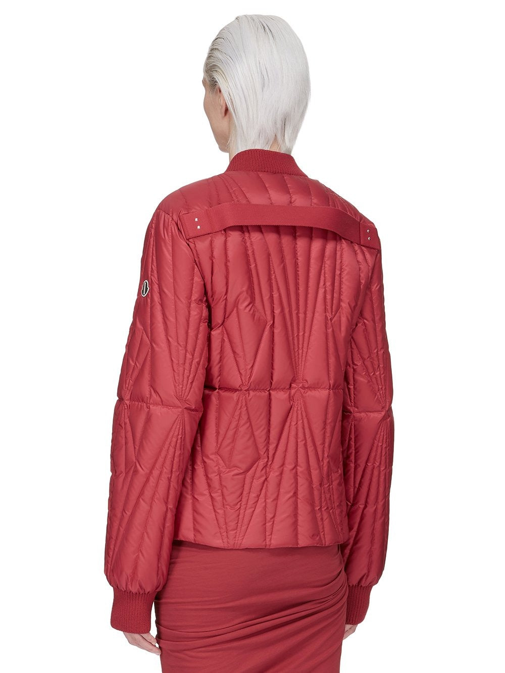 GEOCAMO FLIGHT JACKET CARNELIAN