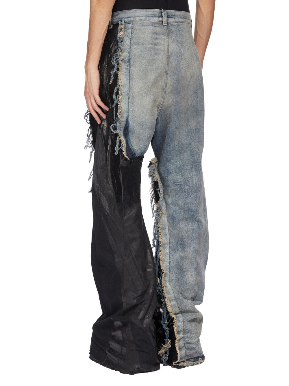 RICK OWENS - JORIS TROUSERS DIRTY HUSTLER/BLACK – LABSTORE WORLD