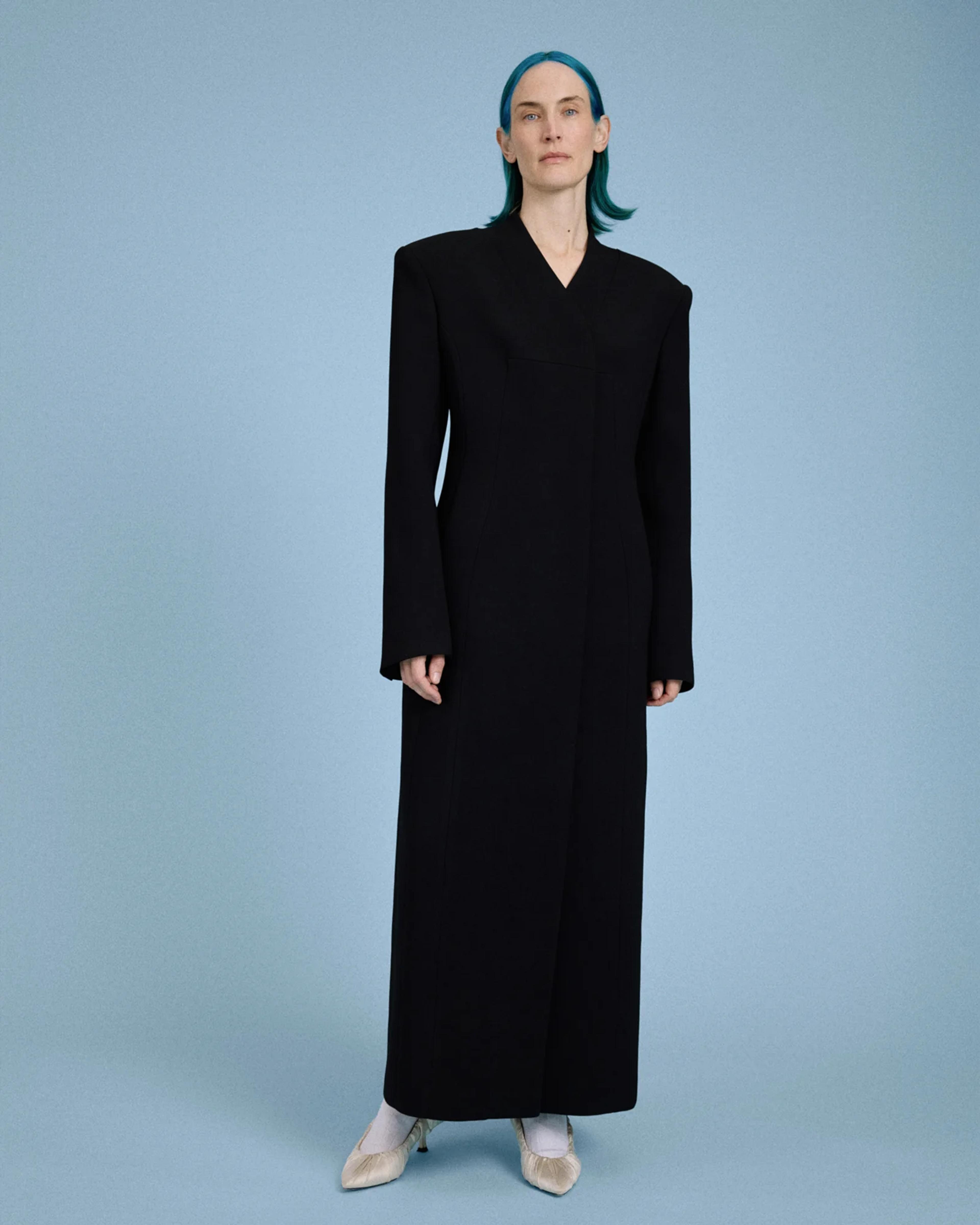 HOURGLASS COAT BLACK
