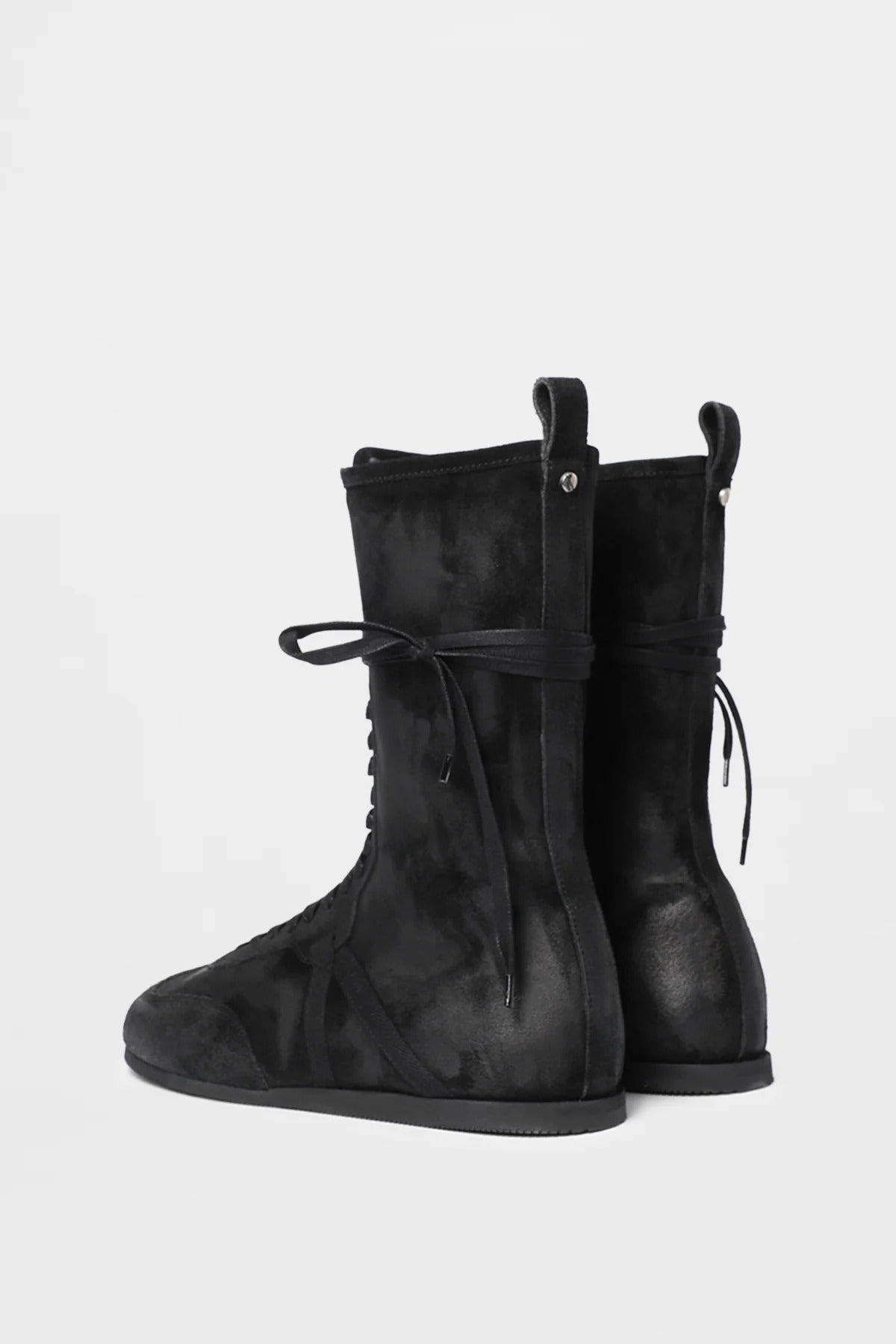 FIDES SOFT HIGH-TOP BOXING SNEAKERS BLACK