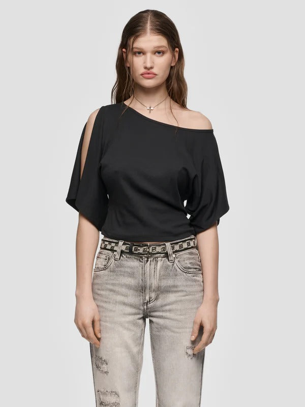 HOLYWOOD BABY TOP BLACK
