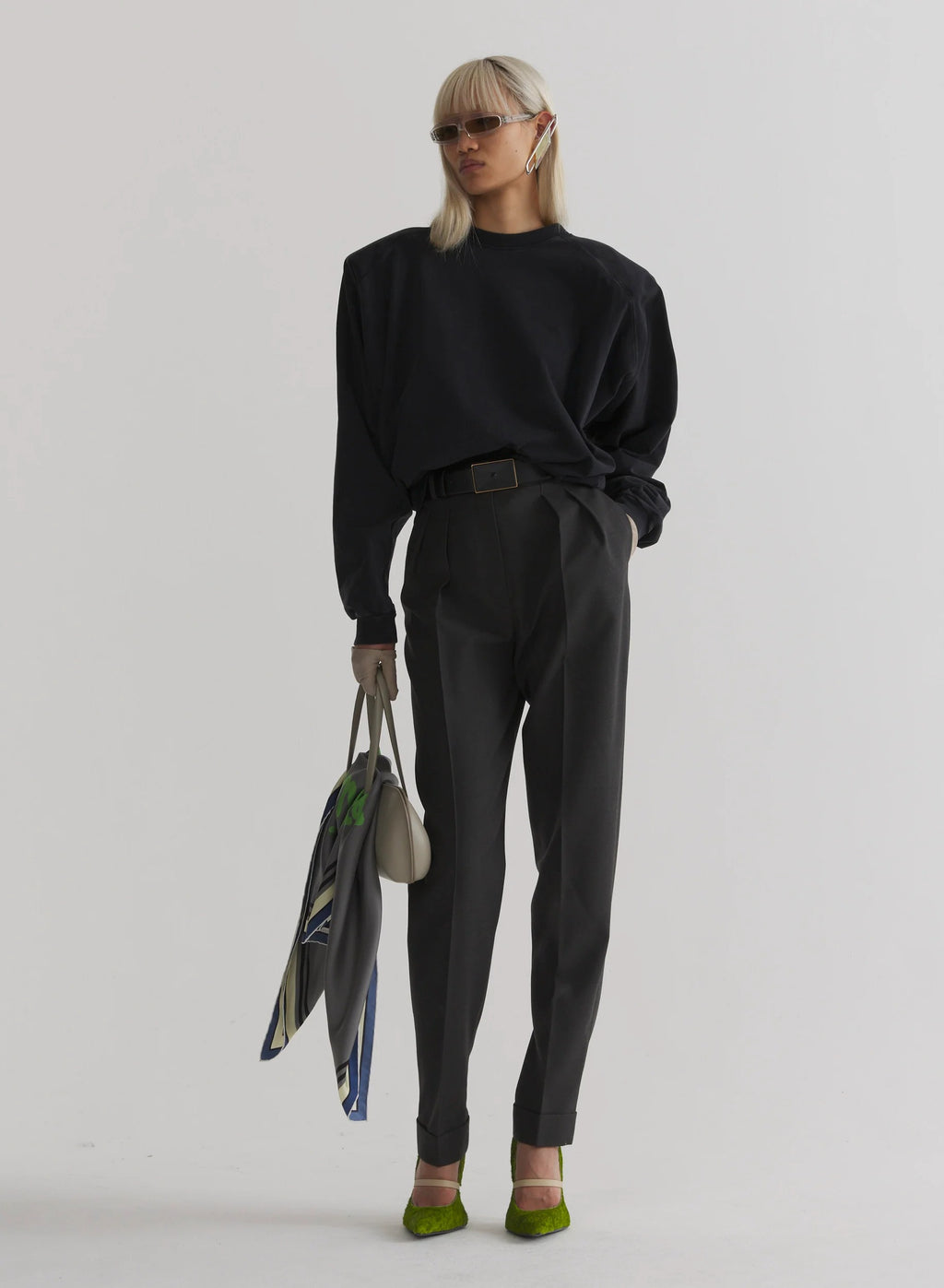 BAT LONG SLEEVES T-SHIRT BLACK