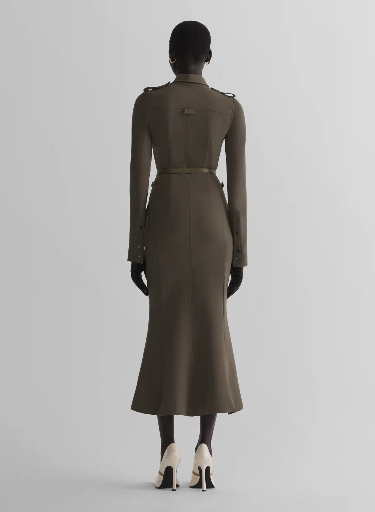 MILITARY SHIRT DRESS MOLE