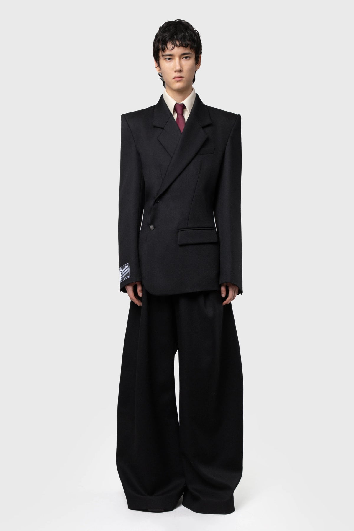 OVERSIZED TAILORED JACKET BLACK
