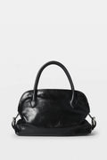 BIRITA MEDIUM SHOULDER BAG BLACK