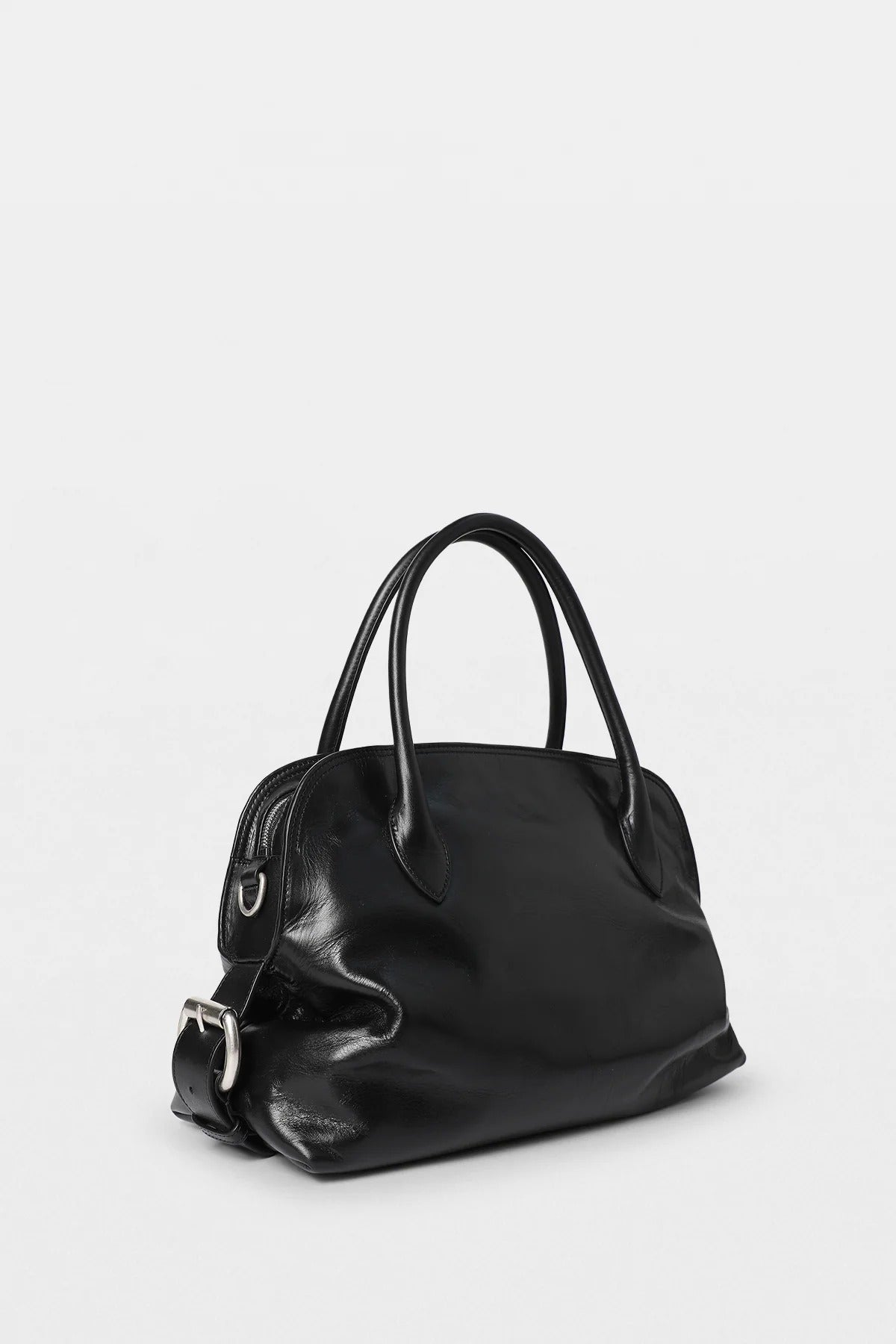 BIRITA MEDIUM SHOULDER BAG BLACK