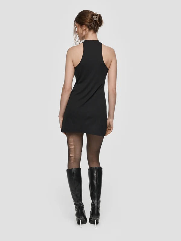 CHAIN DRESS BLACK
