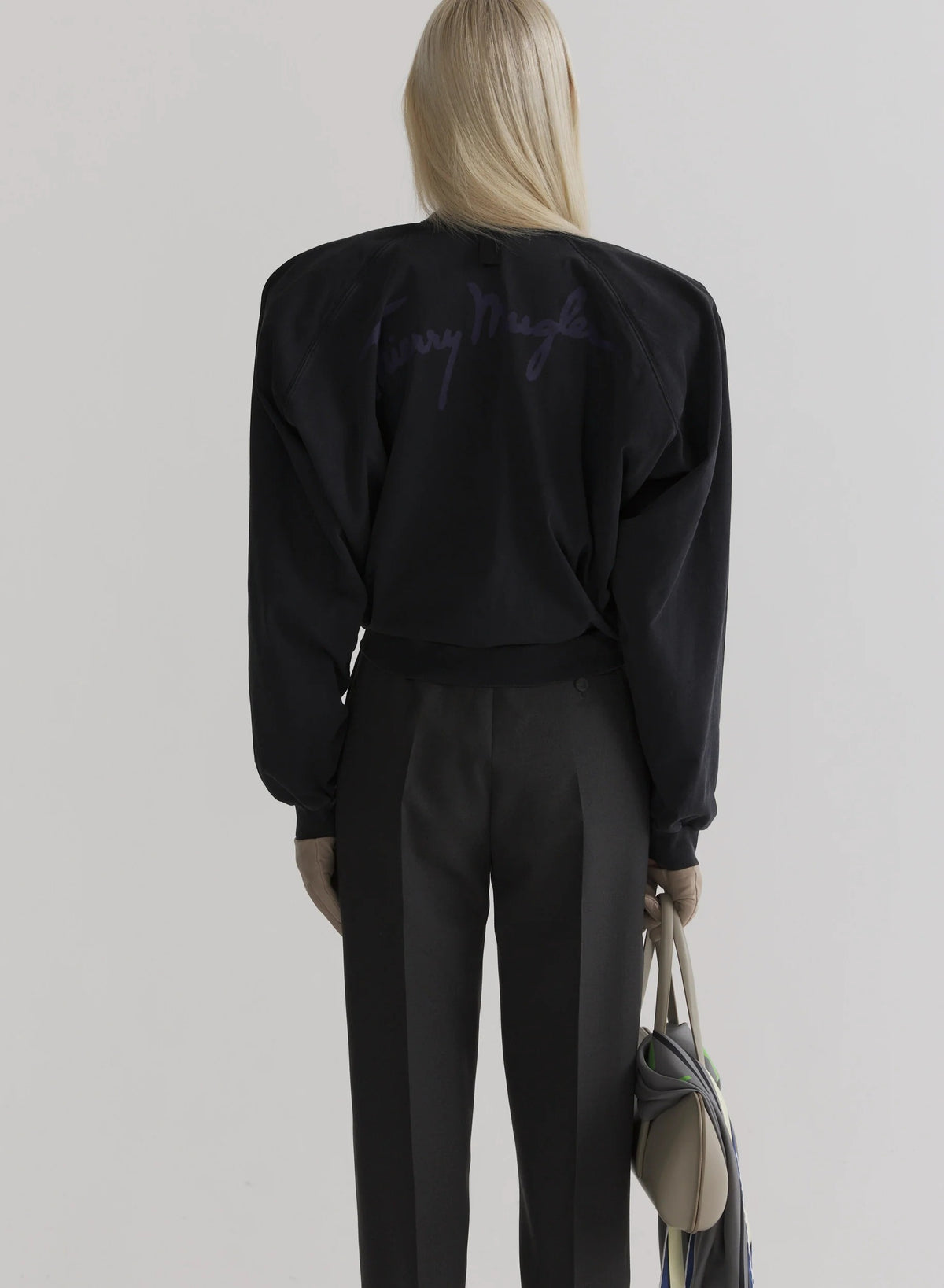 BAT LONG SLEEVES T-SHIRT BLACK