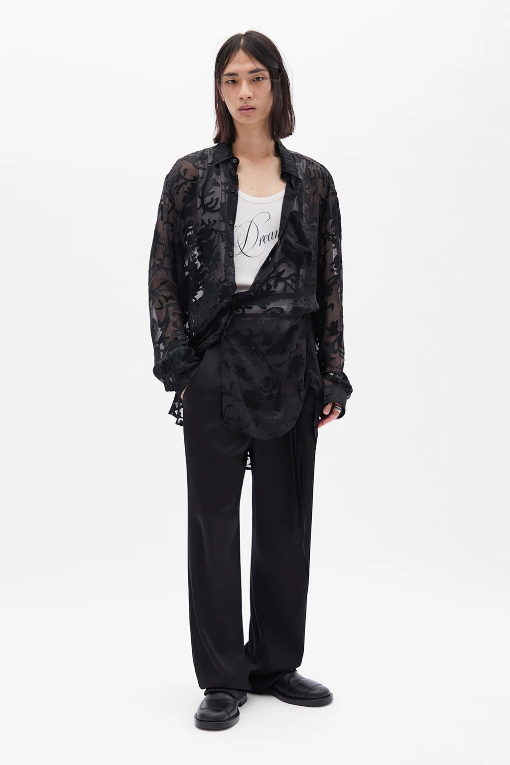 MARK HIGH COMFORT SHIRT BLACK