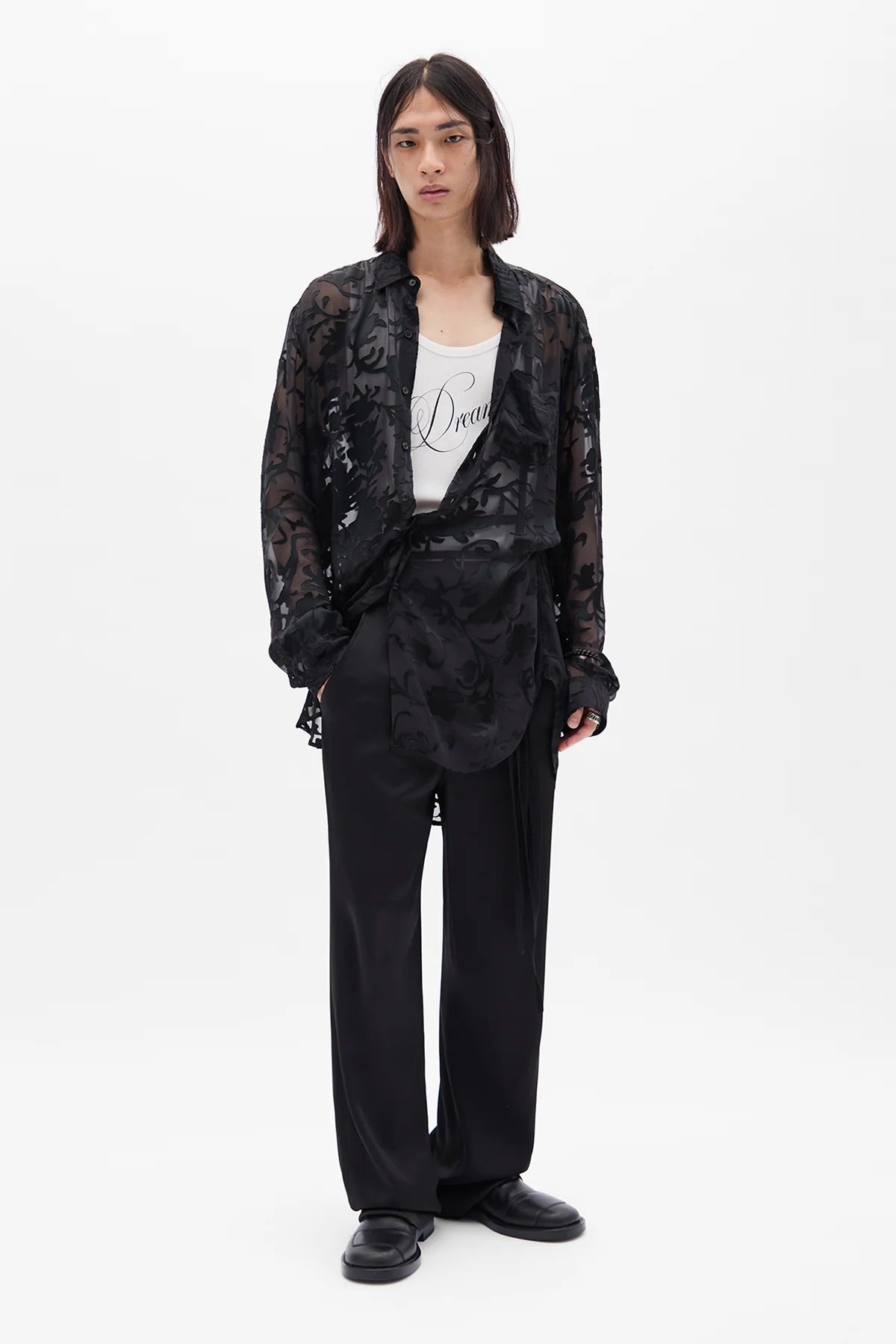 MARK HIGH COMFORT SHIRT BLACK