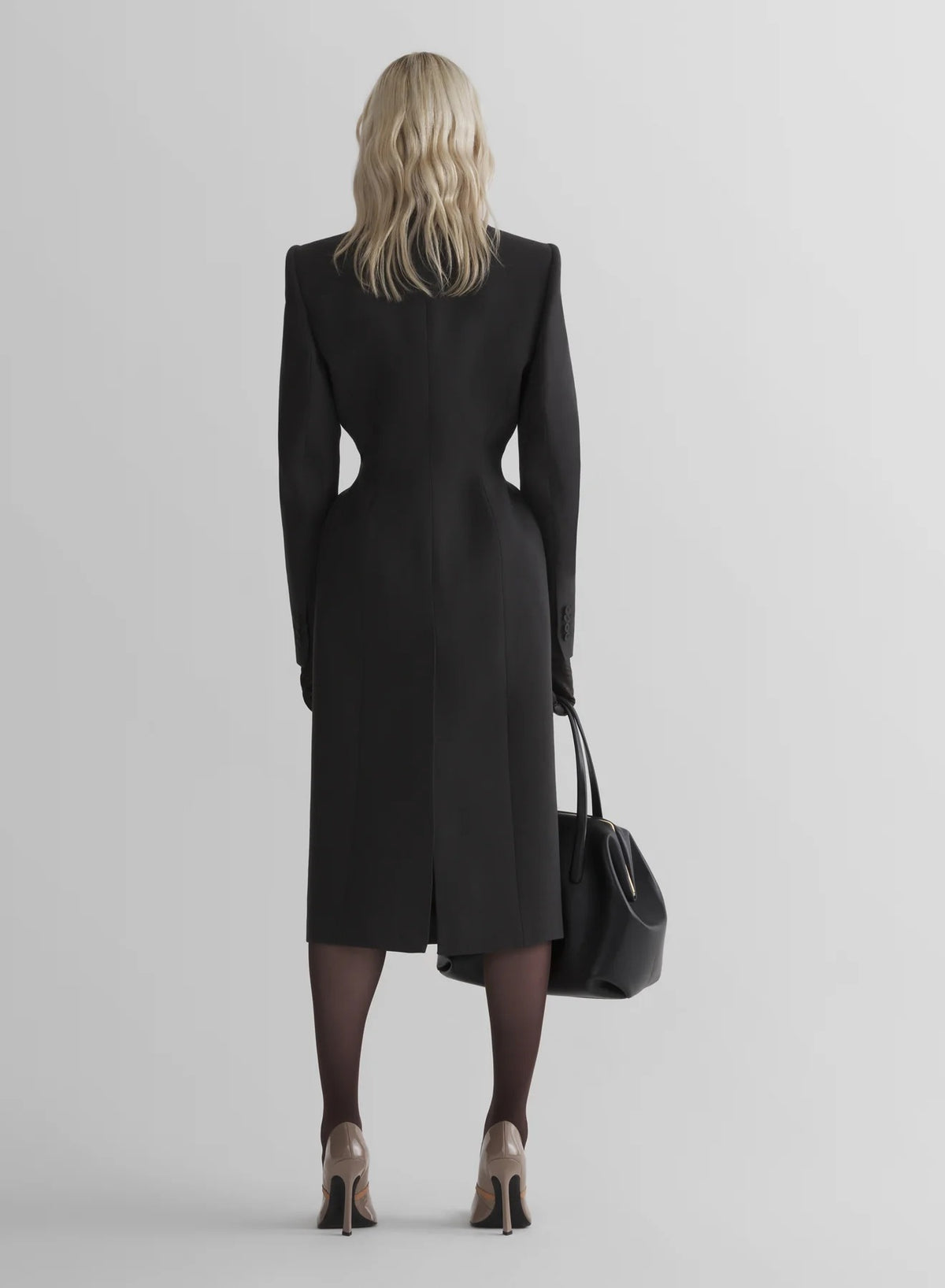 HOURGLASS COAT ANTHRACITE