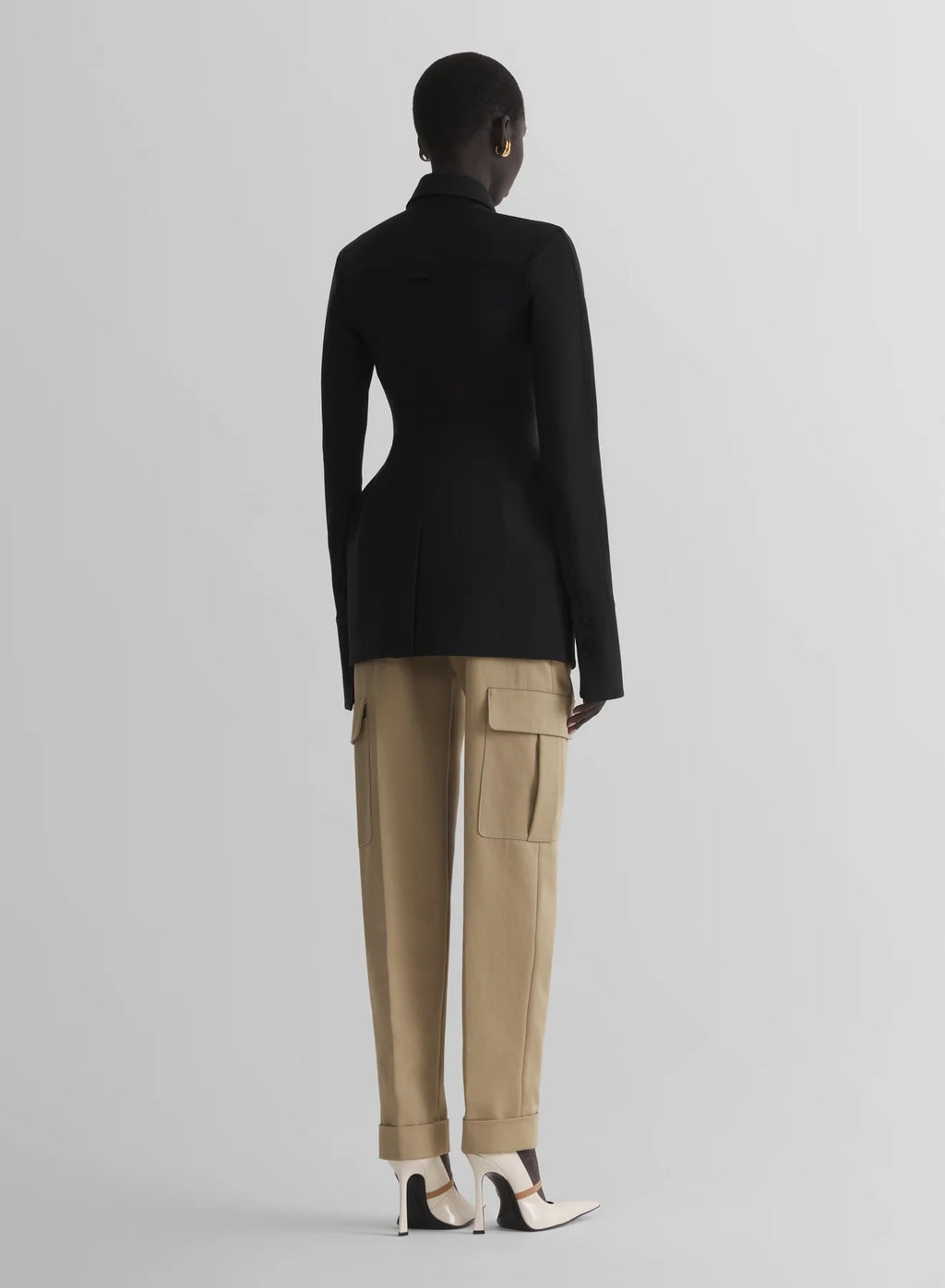 SHIRT JACKET BLACK