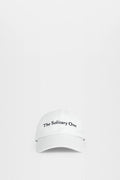 TEM BASEBALL CAP WITH "THE SOLITARY ONE" EMBROIDERY OYSTER