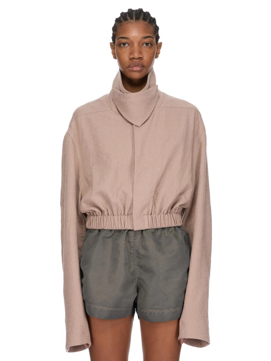 COLLARED MAC SHIRT ROSE