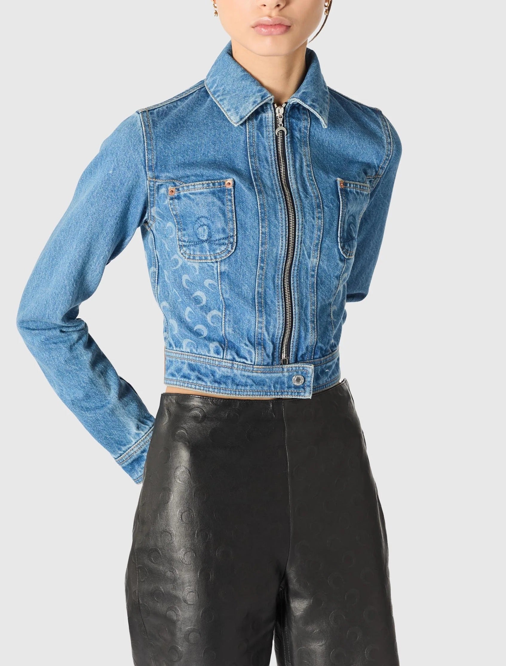 DENIM TRUCKER JACKET LIGHT BLUE