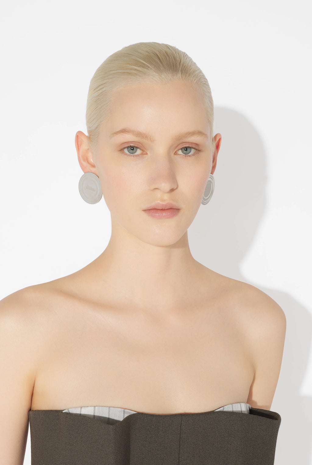 CONSERVE EARRINGS SILVER