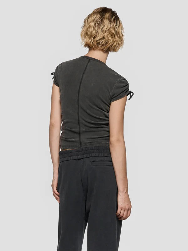 COMMUNITY FITTED T-SHIRT WASHED BLACK