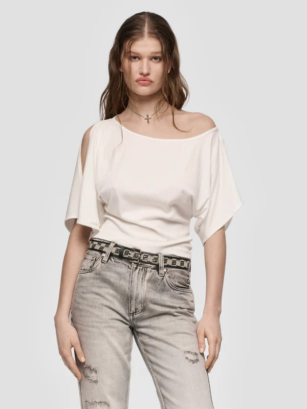 HOLYWOOD BABY TOP WHITE