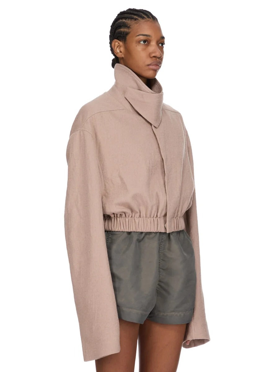 COLLARED MAC SHIRT ROSE