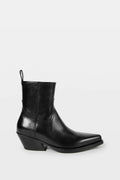 IMME POINTY ANKLE BOOTS BLACK