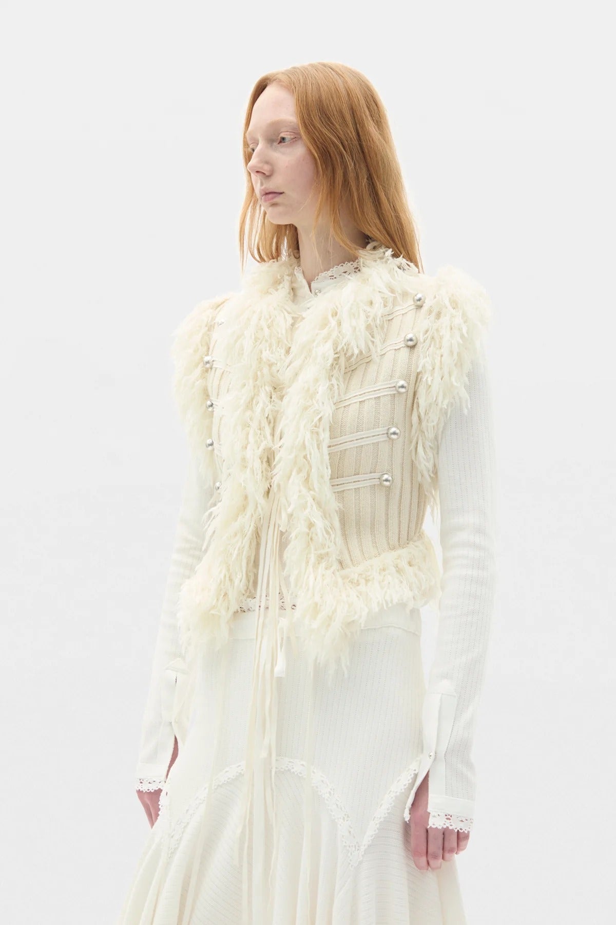 ODDA CROPPED MARSINA KNIT TOP