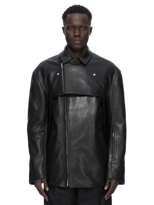 2 PIECE JUMBO BIKER BLACK