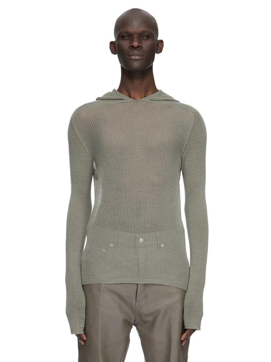 SHEER HOODED LS T DRK PEARL