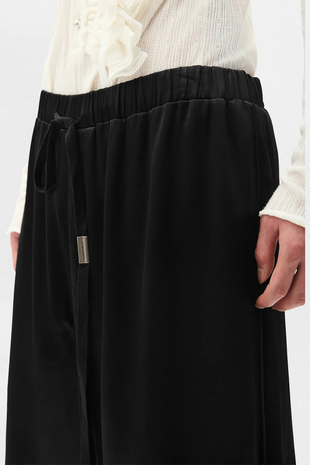 RAUL RELAXED LOUNGE BERMUDA BLACK