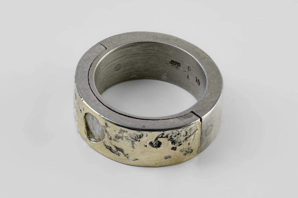 Sistema Ring (Fuse, 0.2 CT, Yellow Diamond Slab, 9mm, DA18K+YDIA)
