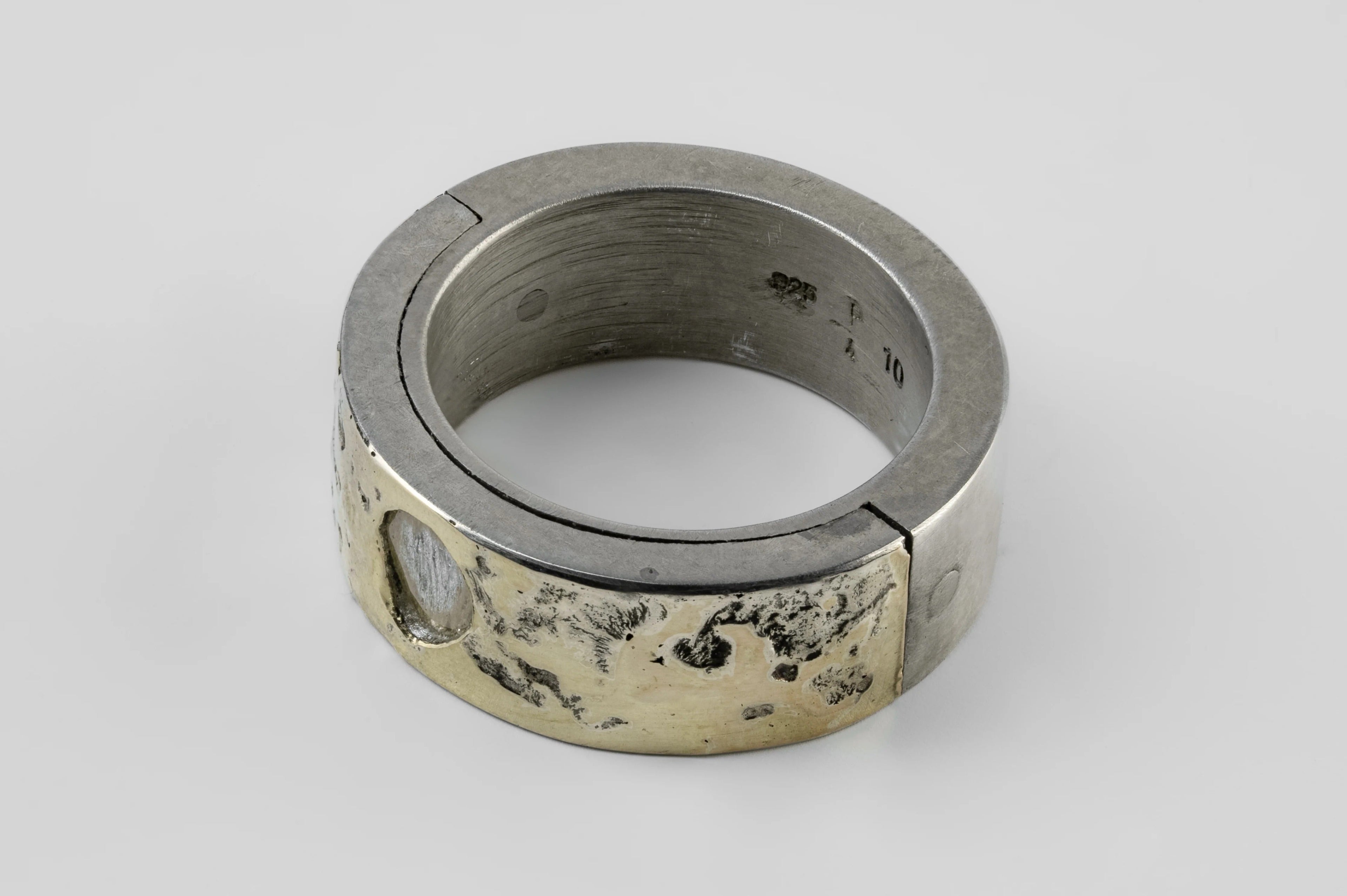 Sistema Ring (Fuse, 0.2 CT, Yellow Diamond Slab, 9mm, DA18K+YDIA)