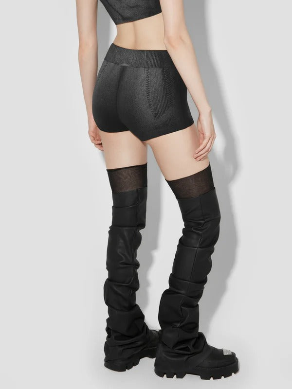 ACTIVE PRINTED SHORTS BLACK