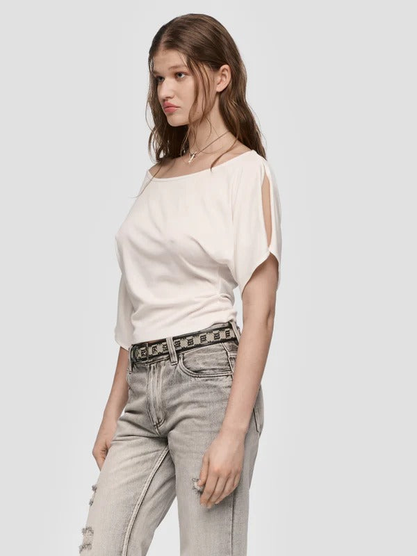 HOLYWOOD BABY TOP WHITE
