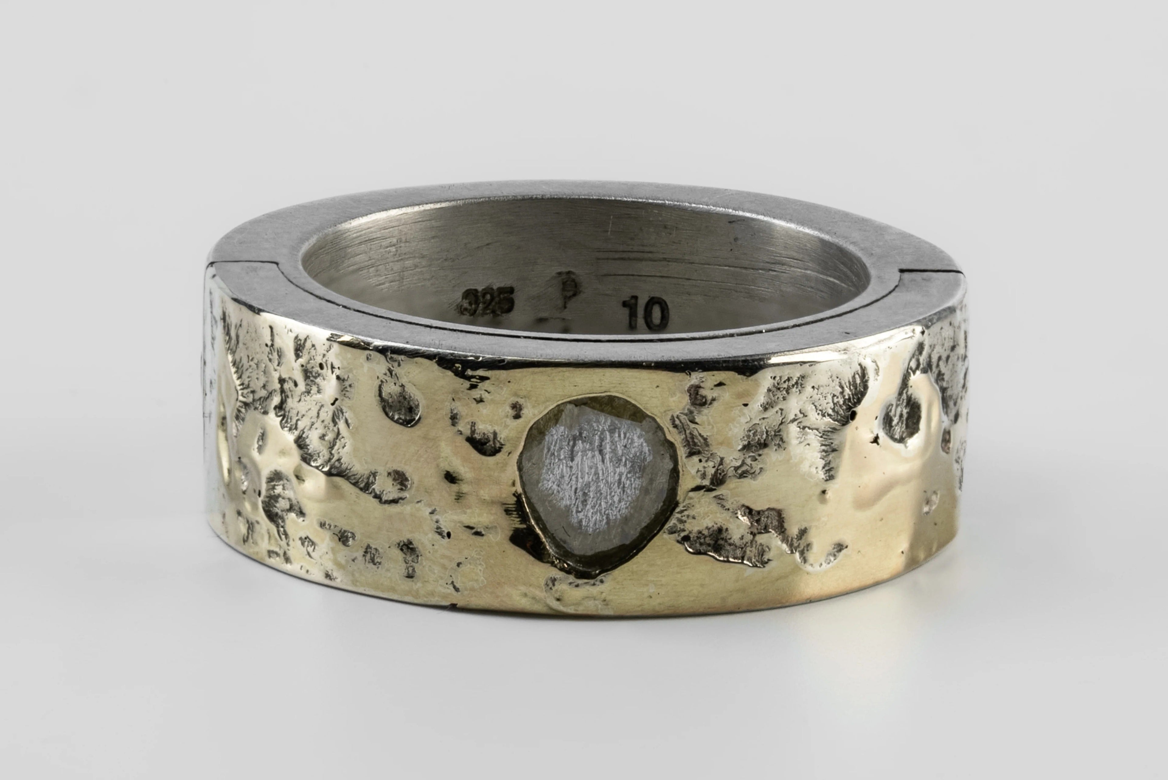 Sistema Ring (Fuse, 0.2 CT, Yellow Diamond Slab, 9mm, DA18K+YDIA)