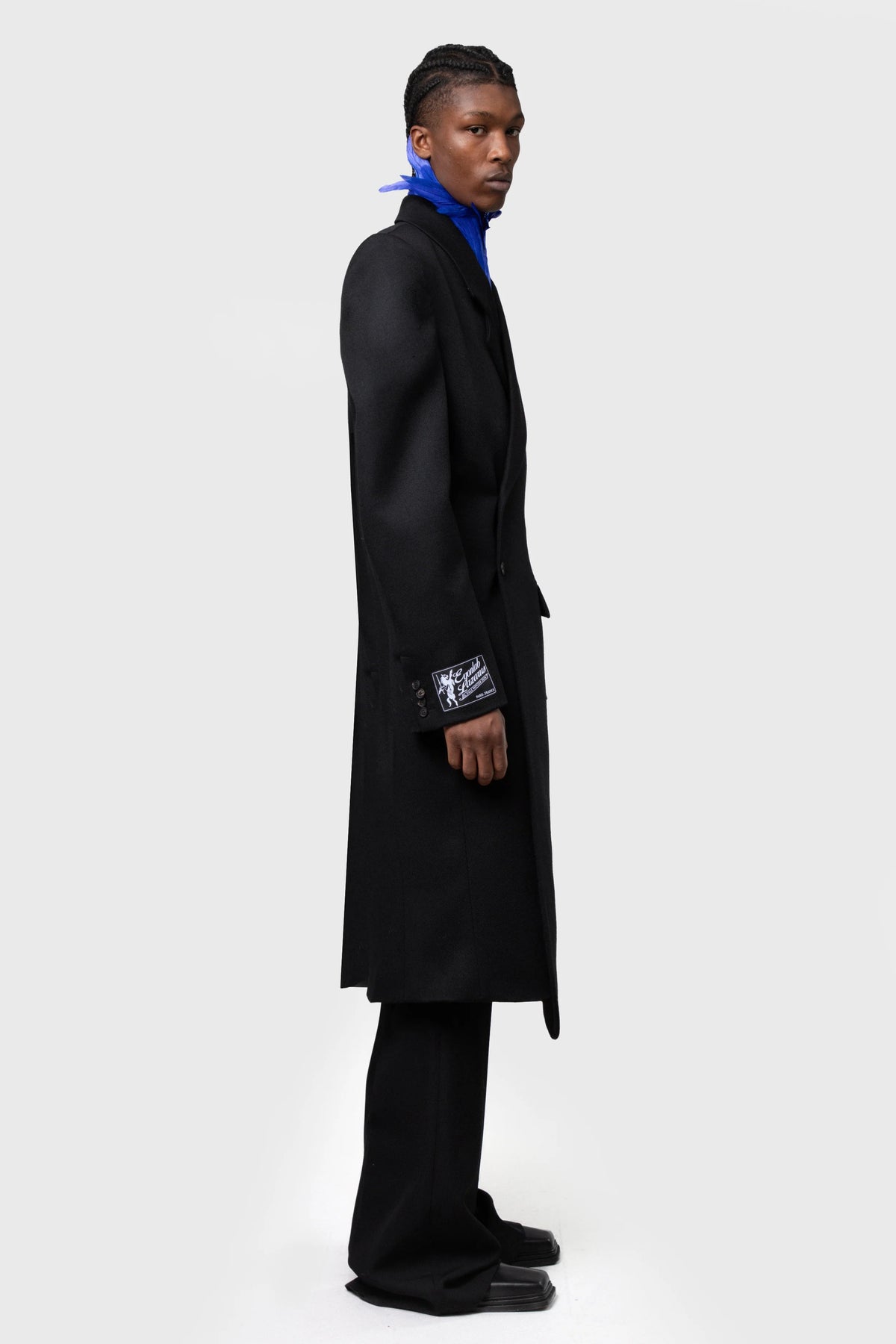 OVERSIZED TAILORED COAT BLACK