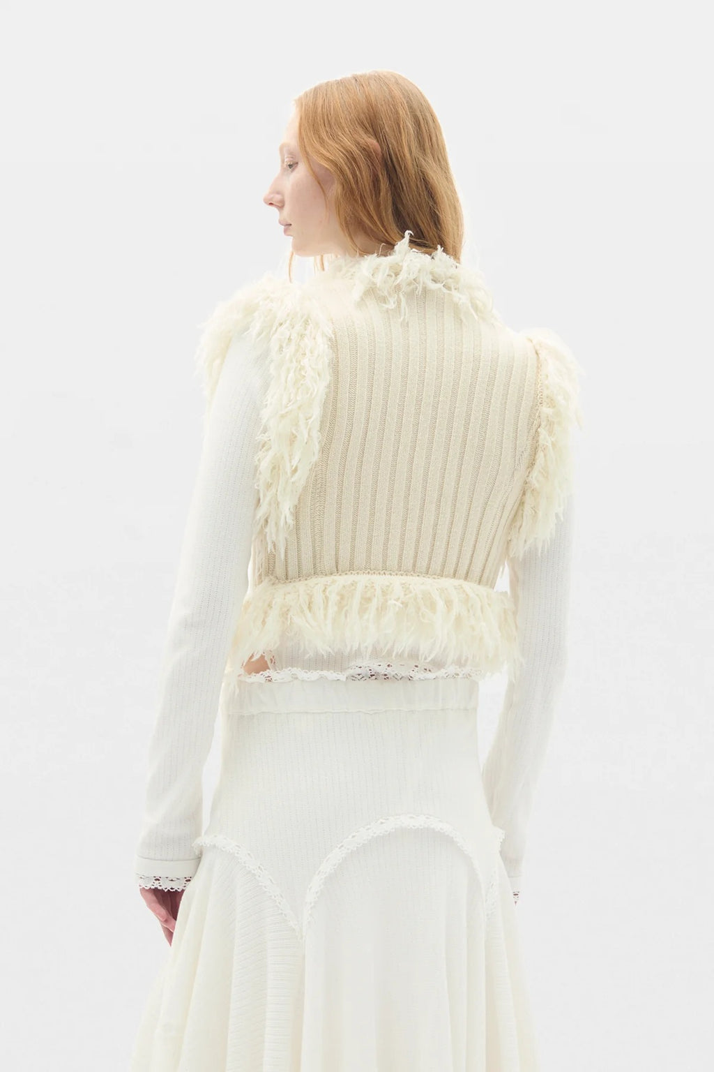 ODDA CROPPED MARSINA KNIT TOP