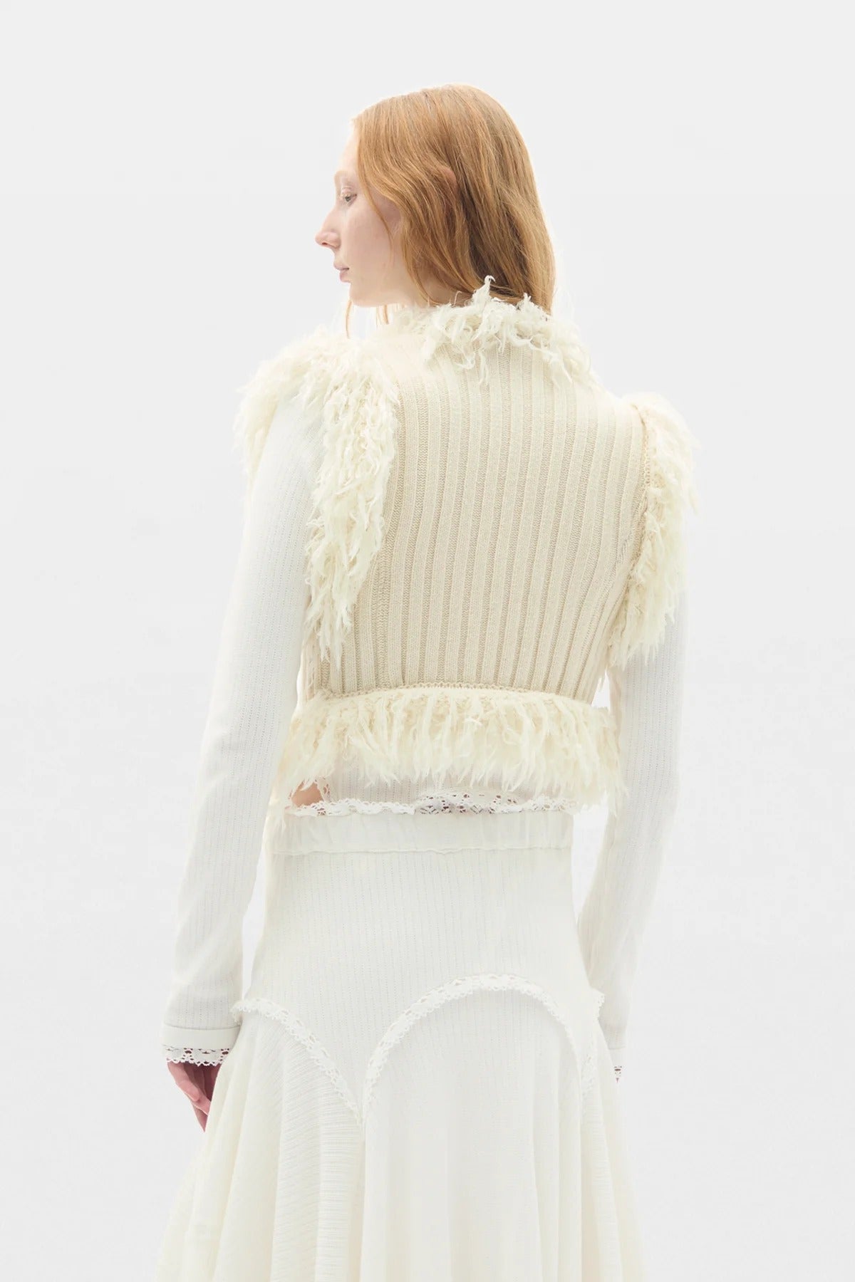 ODDA CROPPED MARSINA KNIT TOP