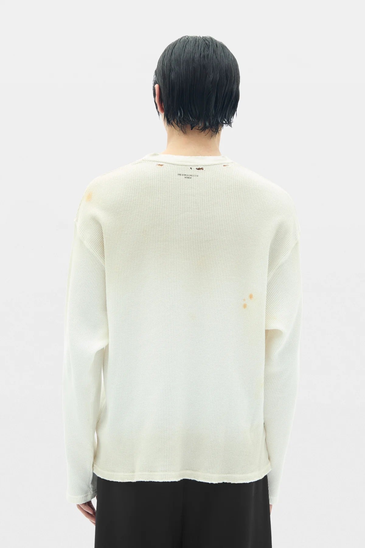 EMIL LONG SLEEVE T-SHIRT "DEAR DIARY" PRINT CHALK