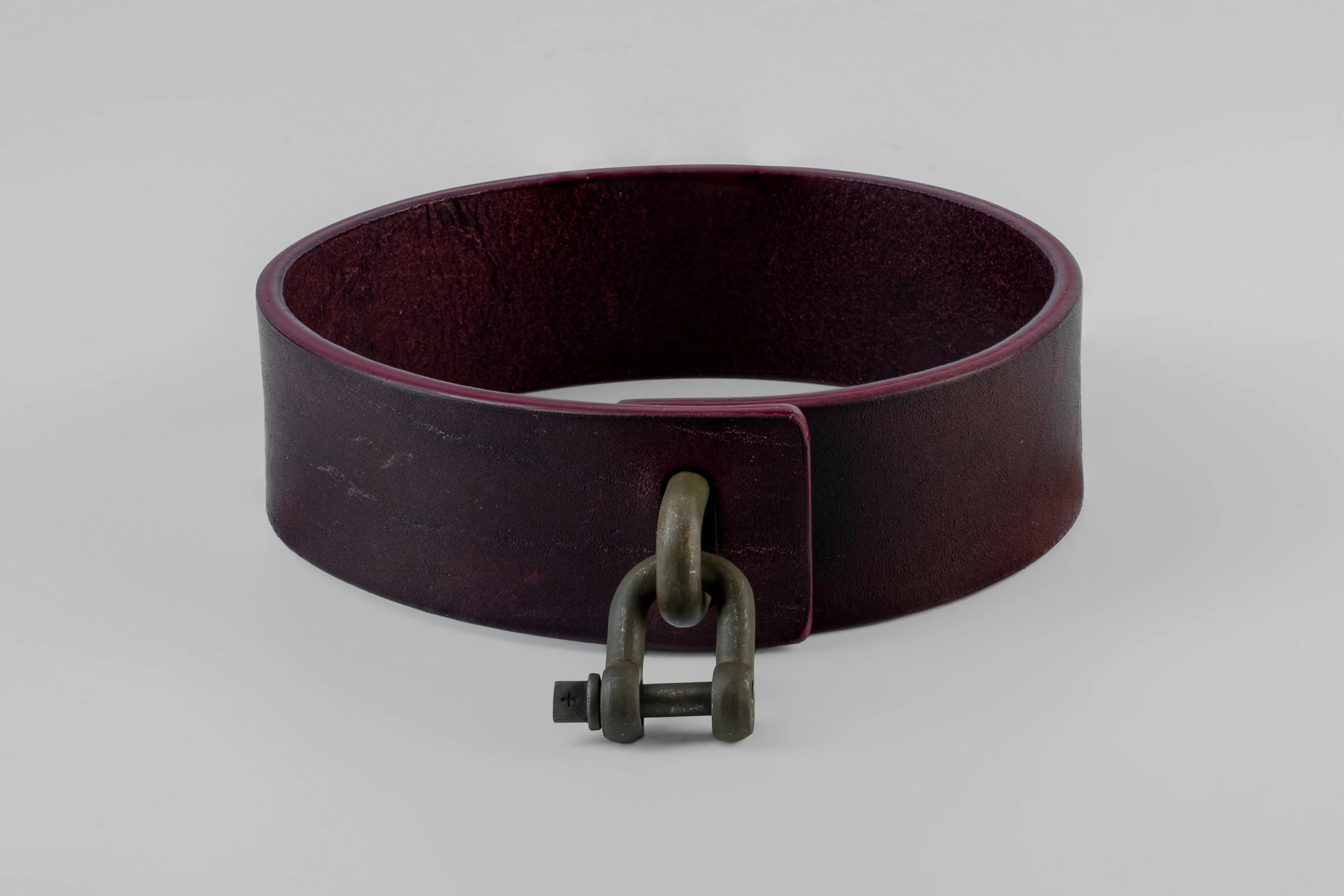 Leather Charm Choker (30mm, WIN+DZ)