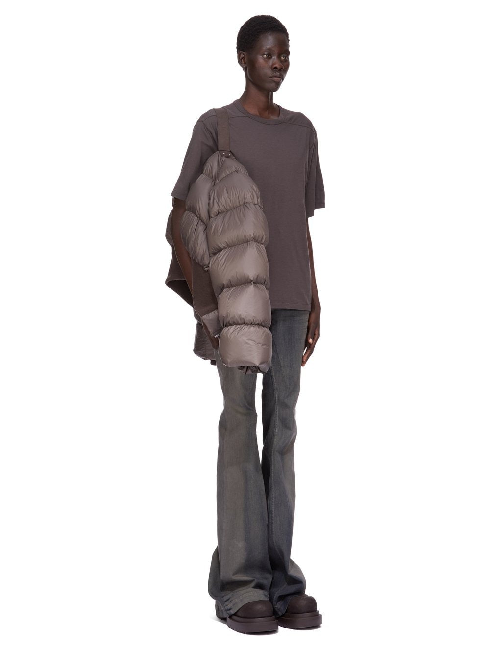 HOODED JKT DARK DUST