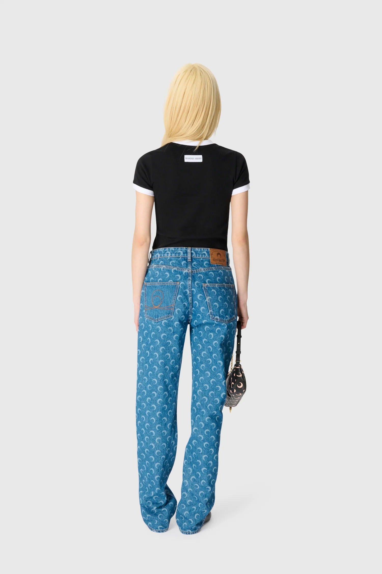 DENIM STRAIGHT JEANS LIGHT BLUE