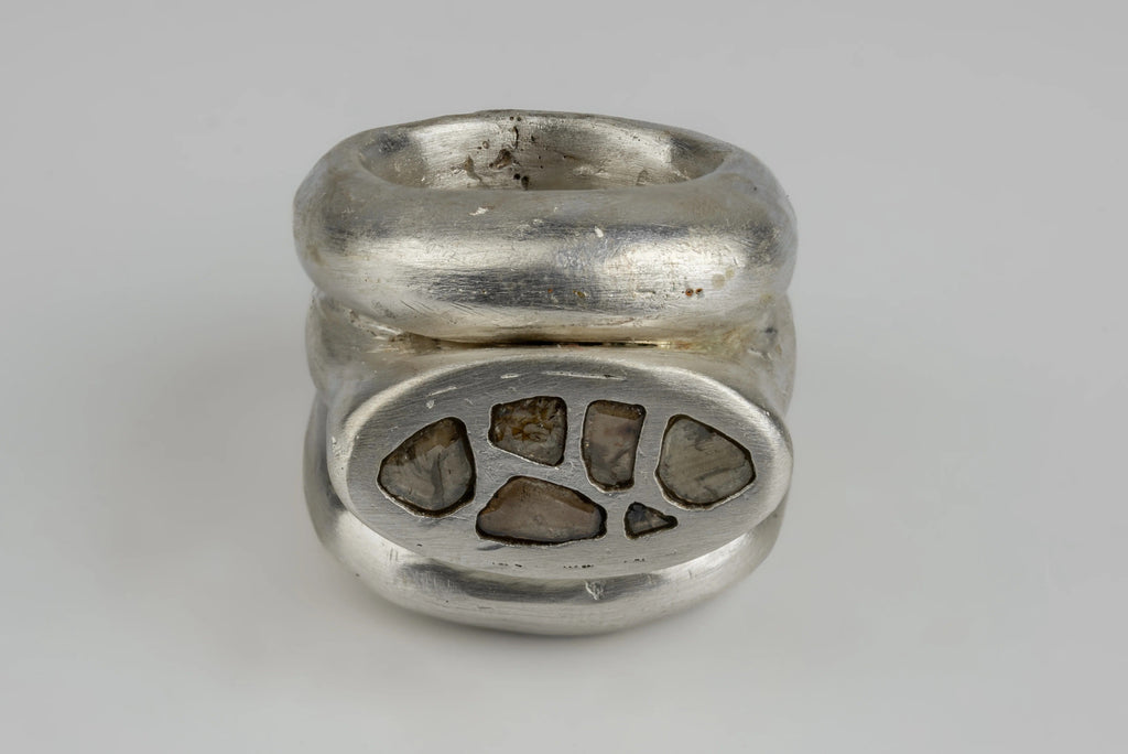 Stack Ring (Roman Mountain, Mega Pavé, MA+DIA)