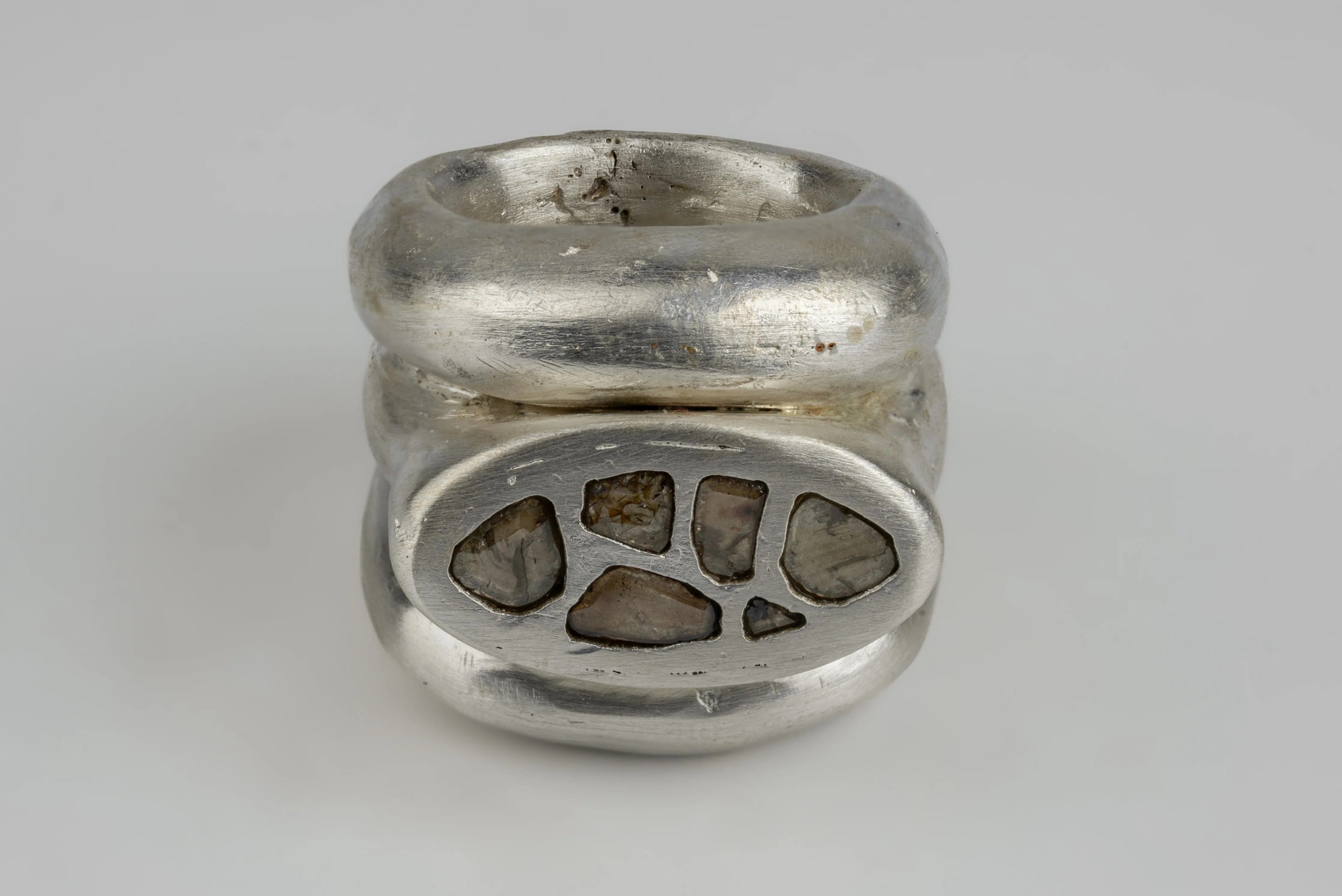 Stack Ring (Roman Mountain, Mega Pavé, MA+DIA)