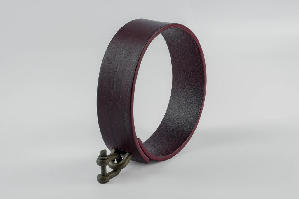 Leather Charm Choker (30mm, WIN+DZ)